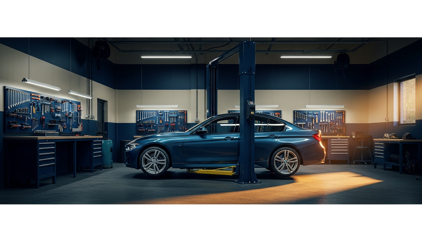 Atelier Spécialiste BMW Vitrolles — BMW sur pont