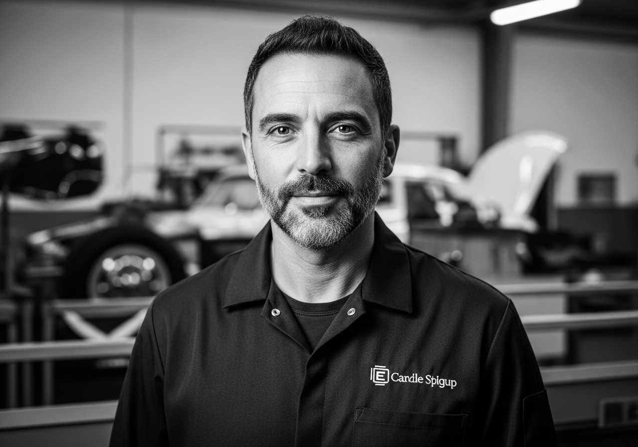 Selim, chef d'atelier BMW